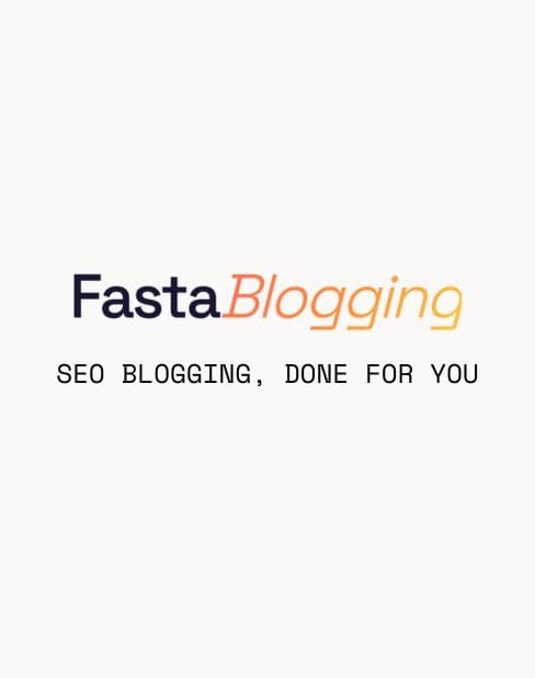 Fasta Blogging — SEO blogging, done for you