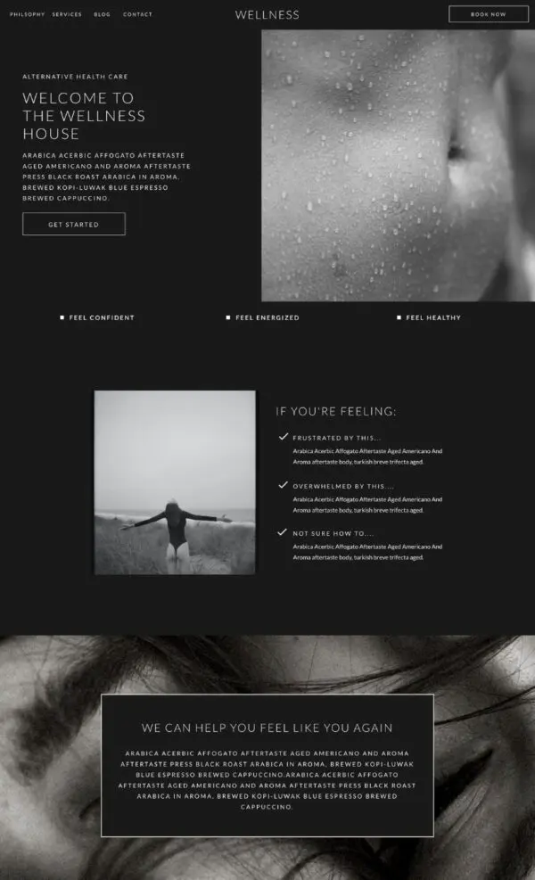 Massage Website Template