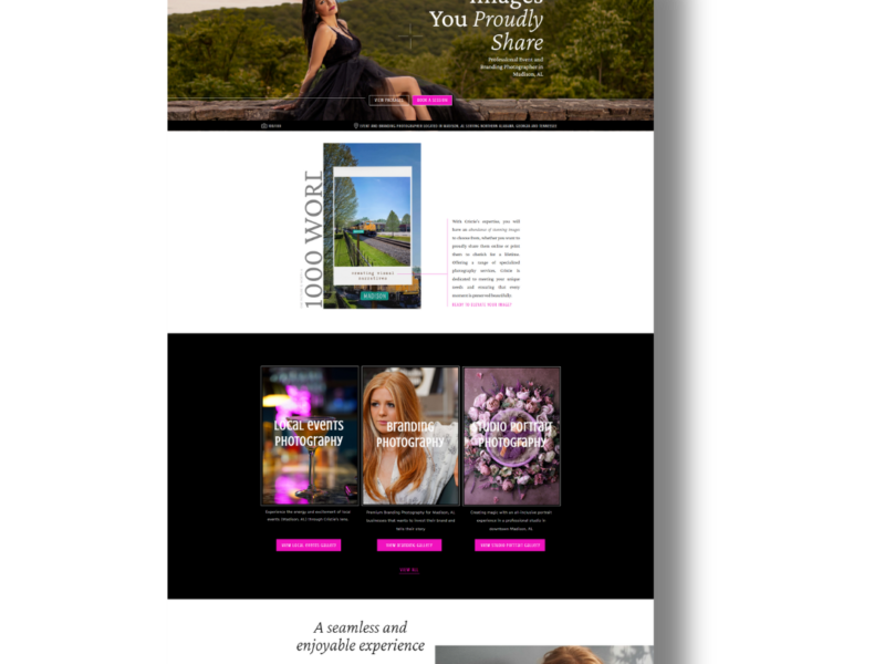 Showit Custom Website Design