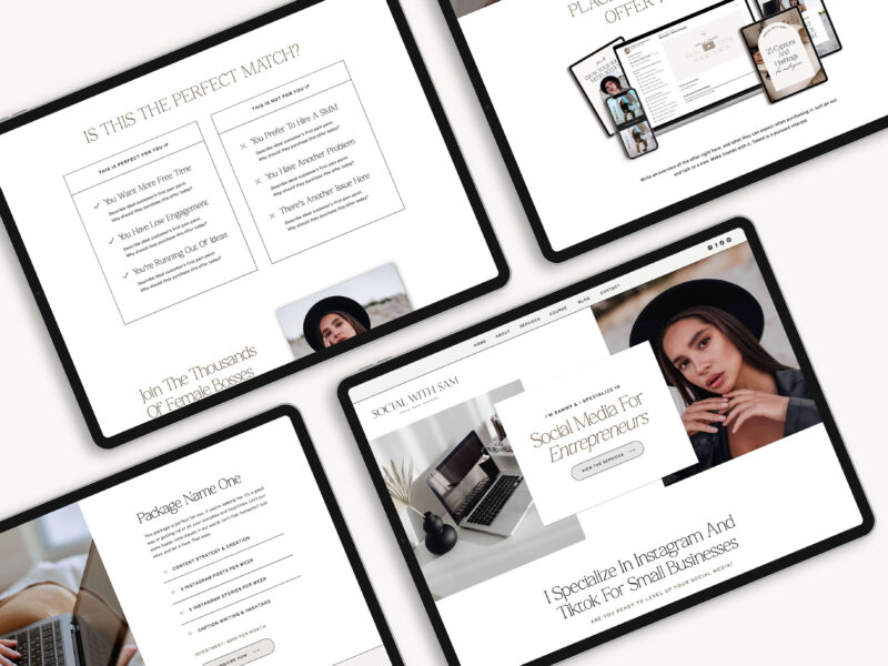 Showit Website Templates for Creatives & Entrepreneurs