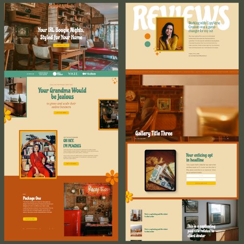 Advanced Custom Showit Website Design for Growing Entrepreneurs