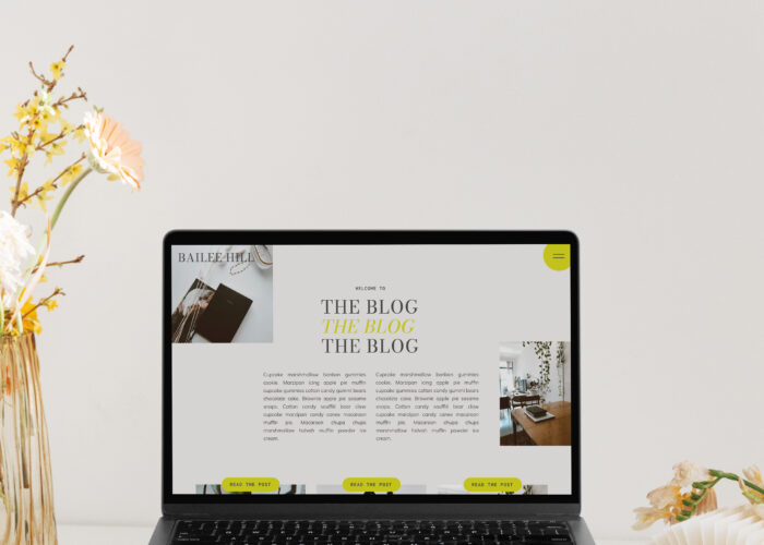 Bailee Showit Website Template