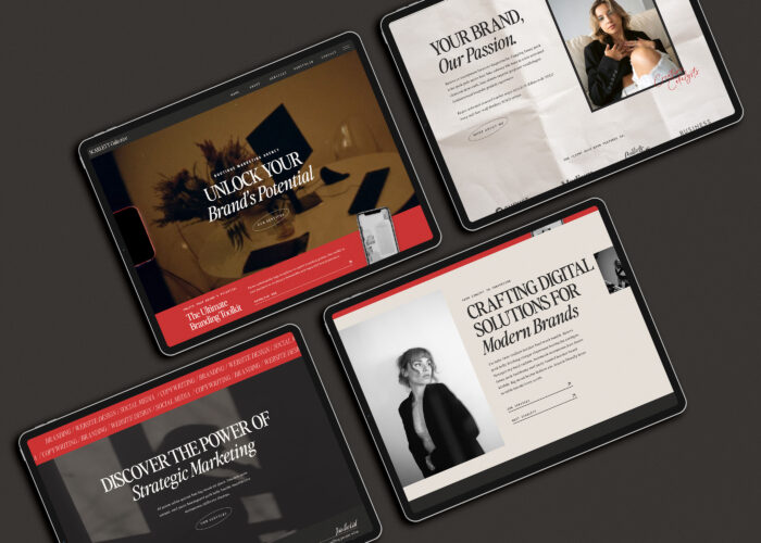 Scarlett Showit Website Template