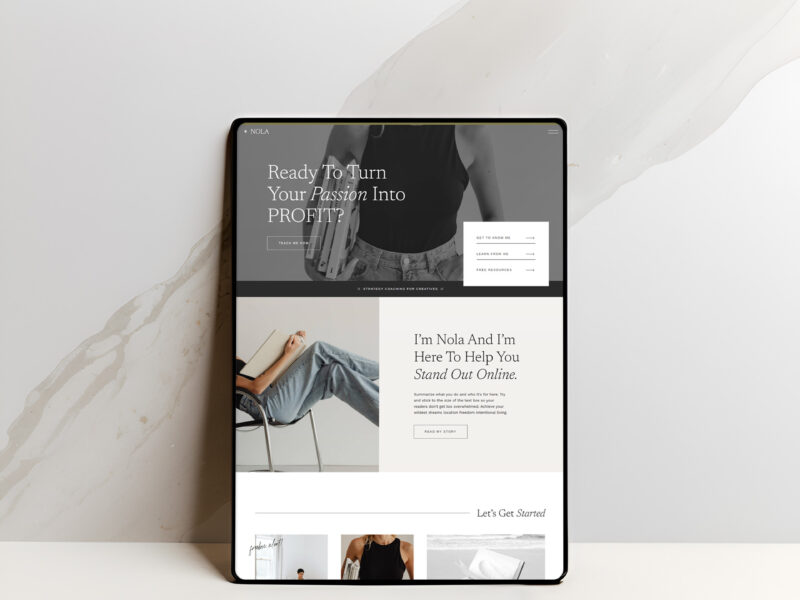 Showit Website Templates for Coaches & Creatives