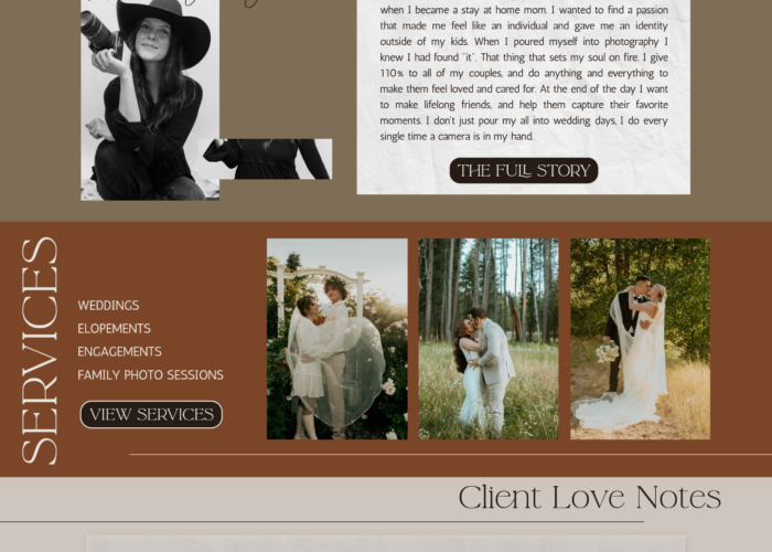 Custom Showit Website Design