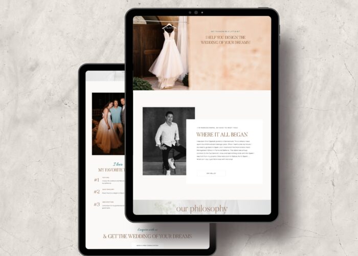 3-Day Express Showit Template Customization