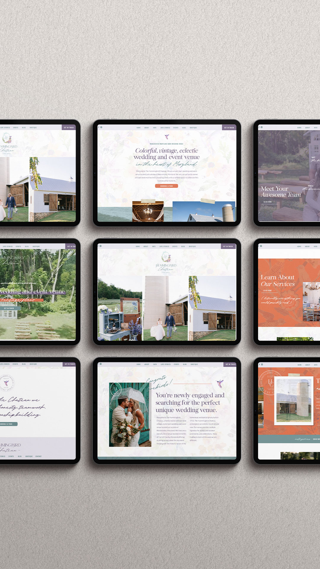 Custom Brand Identity and Showit Website w/ Copy