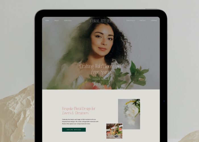 Whimsical Web Design (Custom Showit)