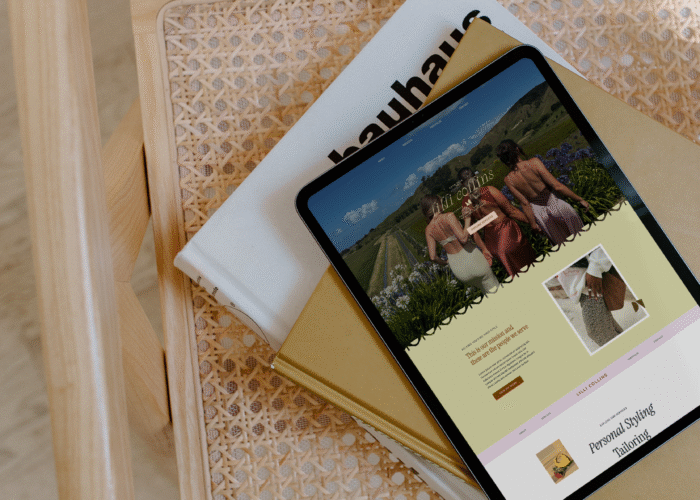 Whimsical Web Design (Custom Showit)